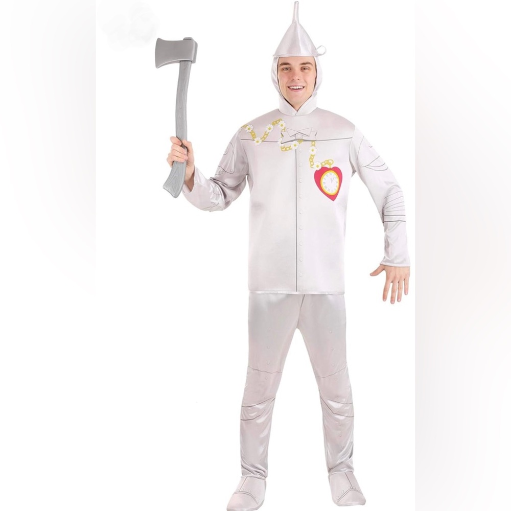 Rubie’s Wizard of Oz Tin Man Costume Adult OS w/ Axe